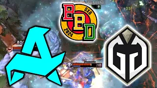 ARMEL MID MEEPO vs QUINN TIMBERSAW !! AURORA vs GAIMIN GLADIATORS - BB DACHA DUBAI 2024 DOTA 2