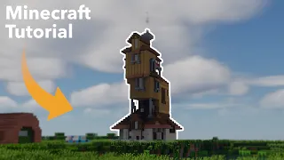 Harry Potter - How to build the Burrow in Minecraft