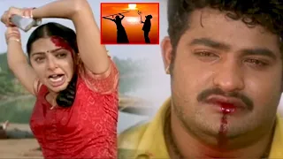 Bhumika Ki!!ing Jr Ntr Heart Touching Emotional Scene | Telugu Movie Scenes | Movie Masti