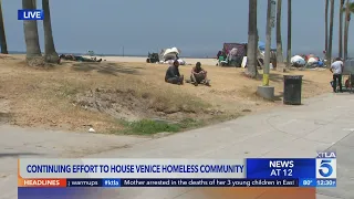 Effort to relocate people living on Venice Beach stretches into 3rd day