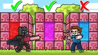 DO NOT Choose The WRONG PINK LUCKY BLOCK PORTAL in Minecraft! - Lucky Block Portal Mini-Game