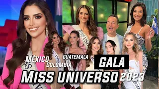 Miss Universo 2023 - Melissa Flores de México y Sheynnis Palacios de Nicaragua brillan en la Gala