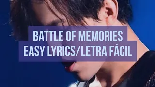 Battle Of Memories - Dimash Kudaibergen (Easy Lyrics/Letra Fácil/Transliteración)