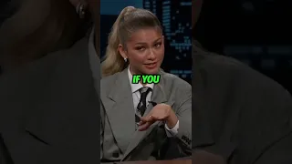 Zendaya tells how her parents reacted to her love scenes #zendaya #shorts