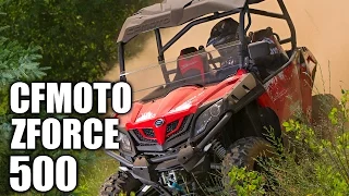 TEST RIDE: 2016 CFMOTO ZFORCE 500 UTV Review