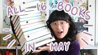 all the asian books i'm reading in may (16+ books)
