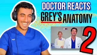 Real Doctor Reacts GREY'S ANATOMY S1E2 | Medical Drama Review | Doctor Disney