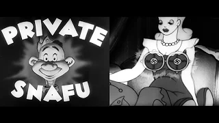 Private SNAFU versus World War 2 Spies! (Restored 1944)