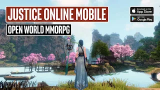 JUSTICE ONLINE MOBILE Gameplay - MMORPG Official Launch (Android/iOS)