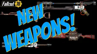 Fallout 76 - Early Look At New Quest Reward Weapons