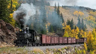 Rio Grande Southern 20 Freight To Osier