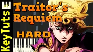 Traitor’s Requiem from Jojo’s Bizarre Adventure - Hard Mode [Piano Tutorial] (Synthesia)