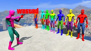 GTA 5 Epic Wasted | Spider-Man vs Minions Jumps/Fails Moments Compilation ep.90