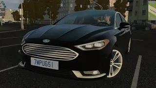 Ford Fusion 2017 - City car driving [Logitech G29]