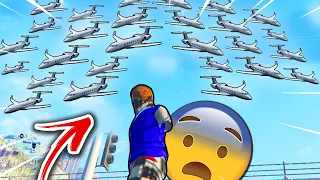 SPAWNING 5000 PLANES IN THE SKY ✈️😂