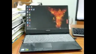 Lenovo Legion Y530 disassembly and memory upgrade (No Audio, English Captions)