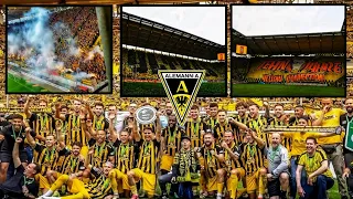 Euphoric Celebration of Alemannia Aachen Fans against Velbert FT 2-0