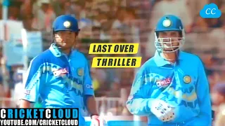 Sachin Ganguly on Fire | Last Over Thriller | INDvSA 2000 !!