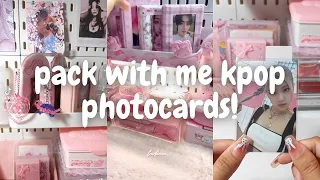 ✨🍬 packing kpop photocards! #21 [asmr] (tiktok compilation) | minsbymon