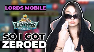 Lords Mobile : So I Got Zeroed...