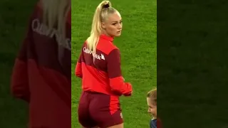 Alisha Lehmann | Ronaldo | Sexiest Girl in Football | Most Beautiful Football Players |#shorts