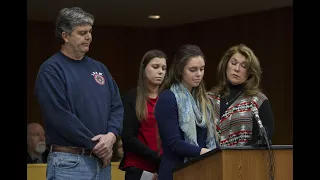 3 sisters, all Larry Nassar victims, make statements in court before their father attacks him