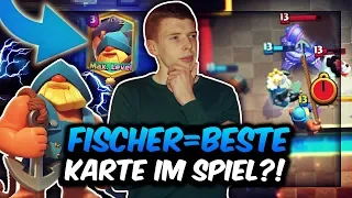 FISCHER = BESTE KARTE IM SPIEL?! | KOMPLETT OP IN DIESEM DECK! | Clash Royale Deutsch