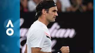 CPA Australia Shot of the Day: Federer breaks in style | Australian Open 2018