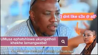 Mangwabe refuses to give Musa Mseleku Khememe until he cried to Mayeni & MaK about the issue