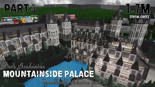 Dark Academian Mountainside Palace![Part 3/3](interior speedbuild pt 2 + exterior touches)||lizxrila