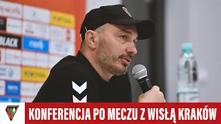 KONFERENCJA | Konferencja prasowa po meczu Zagłębie Sosnowiec - Wisła Kraków (1:1)