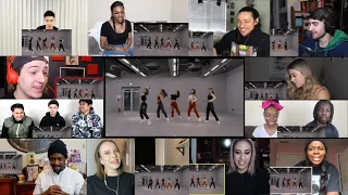 ITZY "WANNABE" Dance Practice Reaction Mashup