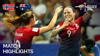 Norway v Australia | FIFA Women’s World Cup France 2019 | Match Highlights