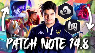 PATCH NOTE 14.8 : UN UP DE TOUS LES 4 COST