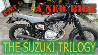 The Suzuki Trilogy GN125 RESTORATION PART 1