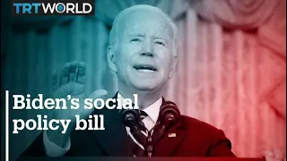 Biden announces $1.75T package for social policy, climate bill