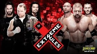 WWE 2K14: Extreme Rules 2014 Evolution vs The Shield - (6 Man Tag) Simulation