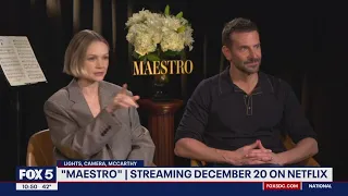 Bradley Cooper, Carey Mulligan talk new drama, Maestro