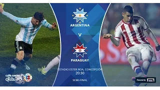 Аргентина - Парагвай  [FIFA 15] Полуфинал Кубка Америки 2015