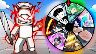 The Strongest Battlegrounds, But Anime Characters Decide My Moveset!