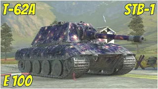 T-62A, STB-1 & E 100 ● WoT Blitz