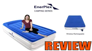 EnerPlex Never Leak Camping Series Queen Camping Airbed Review