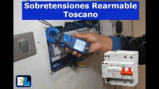 Sobretensiones Rearmable Toscano (permanente, transitorias y subtensíon)