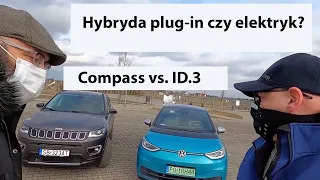 Auta bez ściemy - Jeep Compass PHEV kontra Volkswagen ID.3