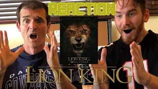 The Lion King Official Teaser Trailer REACTION!!!!!!