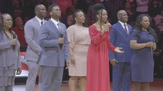 National Anthem | NBA All-Star Weekend | The Bonner Family