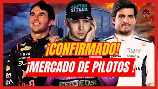 ¡Ocon Despedido! Red Bull listo para anunciar futuro de Checo | ¡Max le cierra la puerta a Sainz!