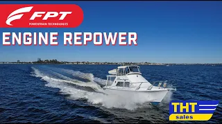 Fury 32 Boat Repower - FPT NEF 450