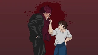 Yujiro vs Baki Юдзиро против Баки фрагмент [BakiБаки]