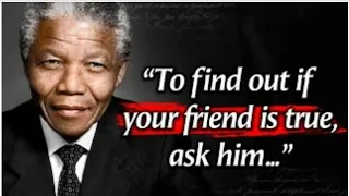 Top 20 Inspirational and Motivational Quotes by Nelson Mandela | Best Quotes About Life l